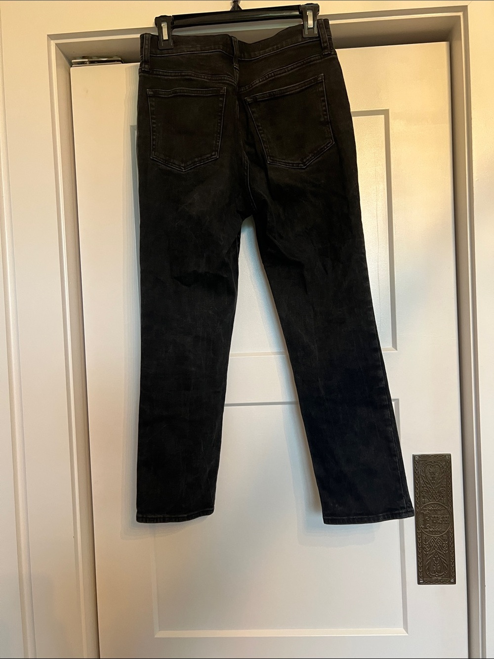 J.Crew Re-Imagined Essential Straight Jean in Faded Black - Size 26 - Picture 3 of 4